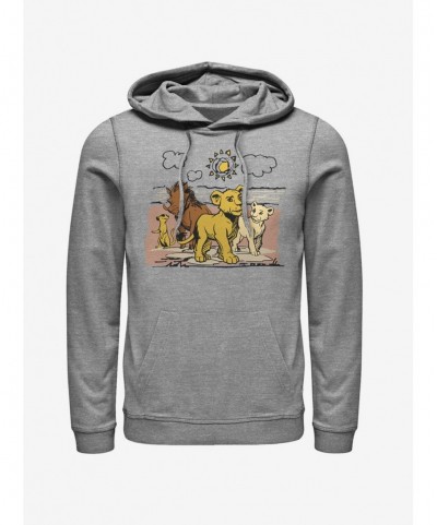 High Quality Disney The Lion King 2019 Hakuna Group Hoodie $11.85 Hoodies