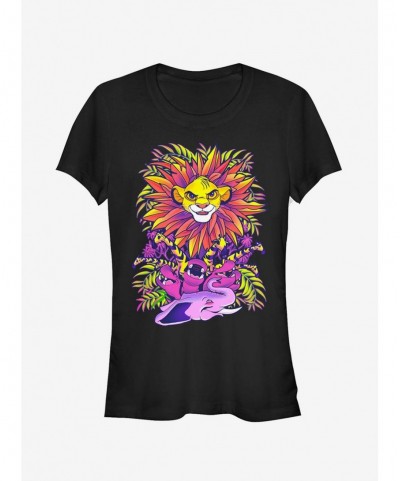 Exclusive Price Disney Lion King Simba Jungle Parade Girls T-Shirt $8.76 T-Shirts