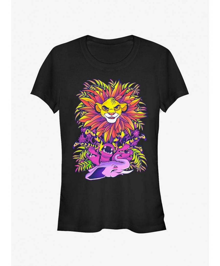 Exclusive Price Disney Lion King Simba Jungle Parade Girls T-Shirt $8.76 T-Shirts