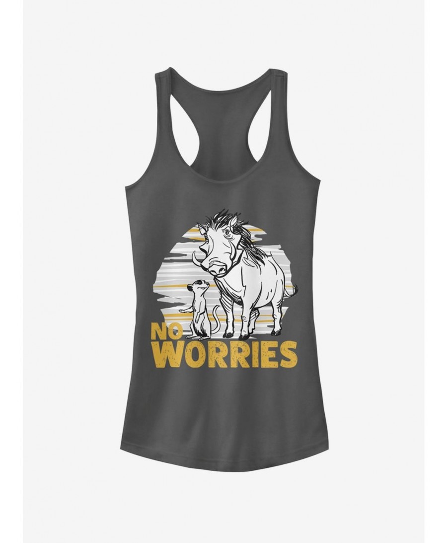 Value for Money Disney The Lion King 2019 No Worries Club Girls Tank $8.57 Tanks