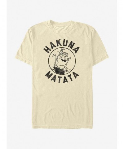 Best Deal Disney The Lion King Pumba Charge T-Shirt $7.27 T-Shirts