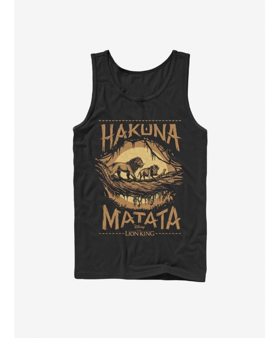 Value Item Disney The Lion King 2019 Savanna Poster Tank $6.57 Tanks