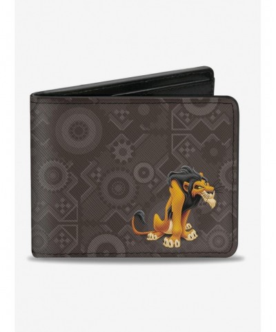 Pre-sale Disney The Lion King Scar Bifold Wallet $7.52 Wallets