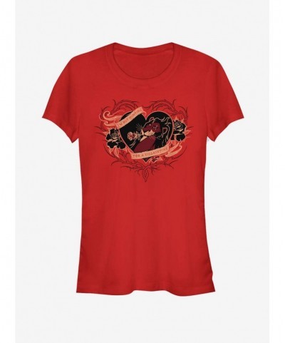 Sale Item Disney The Lion King Hunting For Valentines Girls T-Shirt $6.77 T-Shirts