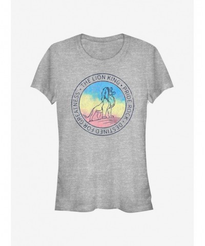 Absolute Discount Disney The Lion King Simba Gradient Girls T-Shirt $7.77 T-Shirts