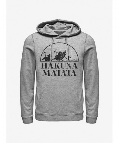 Fashion Disney The Lion King Hakuna Matata Hoodie $14.37 Hoodies