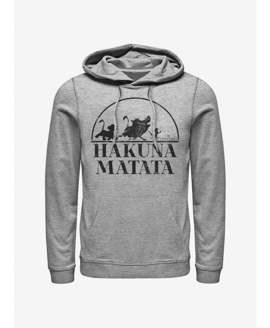 Fashion Disney The Lion King Hakuna Matata Hoodie $14.37 Hoodies