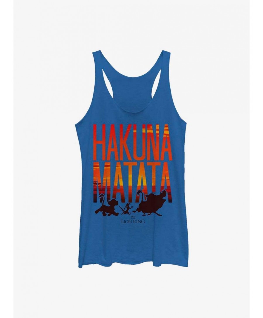 Crazy Deals Disney The Lion King Sunset Matata Girls Tank $8.70 Tanks