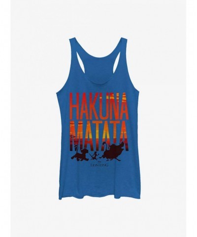 Crazy Deals Disney The Lion King Sunset Matata Girls Tank $8.70 Tanks