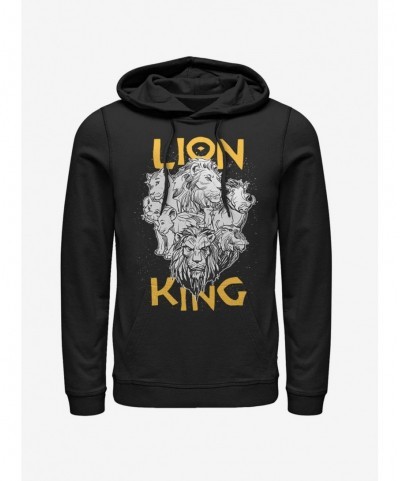 Best Deal Disney The Lion King 2019 Cast Photo Hoodie $17.96 Hoodies