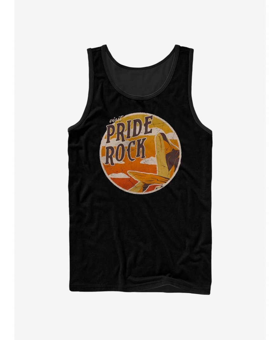 Unique Disney The Lion King Pride Rock Postcard Tank $9.36 Tanks