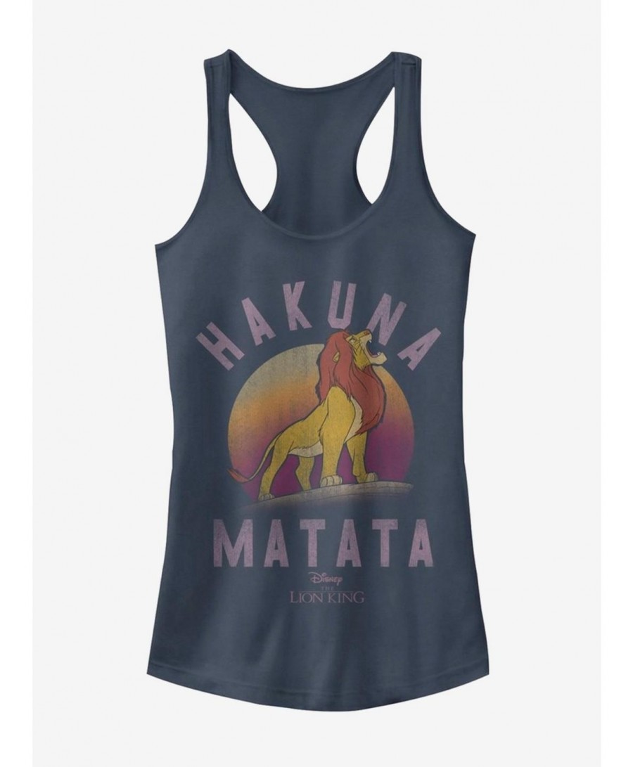 Trendy Disney The Lion King Simba Hakuna Matata Girls Tank Top $7.57 Tops