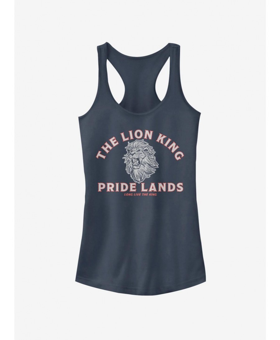 Bestselling Disney The Lion King 2019 Minimal Lion King Back Girls Tank $9.96 Tanks