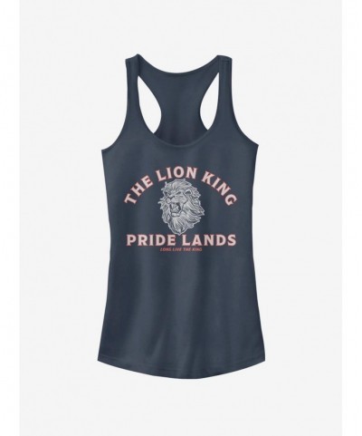 Bestselling Disney The Lion King 2019 Minimal Lion King Back Girls Tank $9.96 Tanks