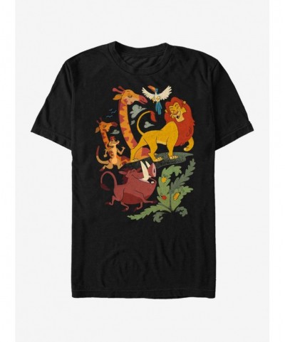 Limited Time Special Disney The Lion King Friends T-Shirt $7.46 T-Shirts