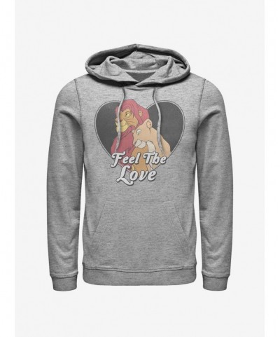 Trendy Disney The Lion King Feel The Love Hoodie $11.14 Hoodies