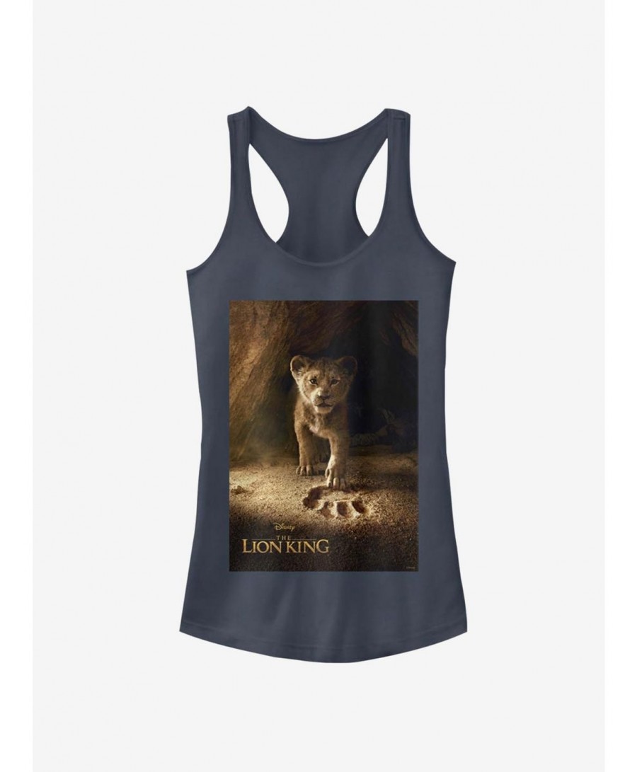 Wholesale Disney The Lion King 2019 Simba Poster Girls Tank $8.96 Tanks