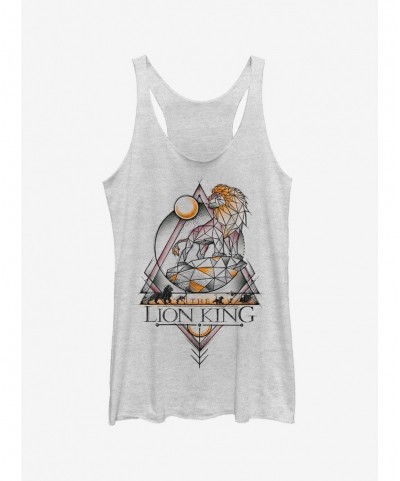 Trendy Disney Lion King Geometric Majestic King Girls Tank Top $8.91 Tops