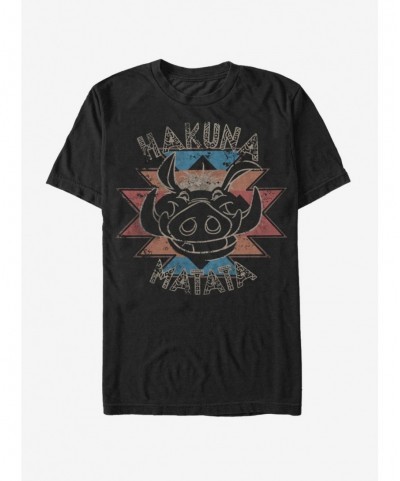 Cheap Sale Lion King Pumbaa Hakuna Matata T-Shirt $7.07 T-Shirts