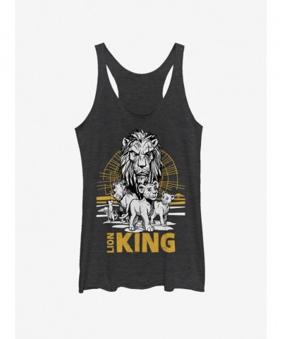 Huge Discount Disney The Lion King 2019 Lion King Group Girls Tank $6.84 Tanks