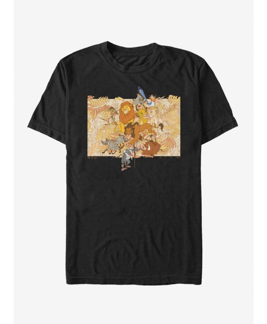 Best Deal Disney The Lion King Collage T-Shirt $9.18 T-Shirts