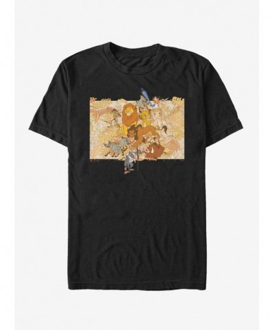 Best Deal Disney The Lion King Collage T-Shirt $9.18 T-Shirts