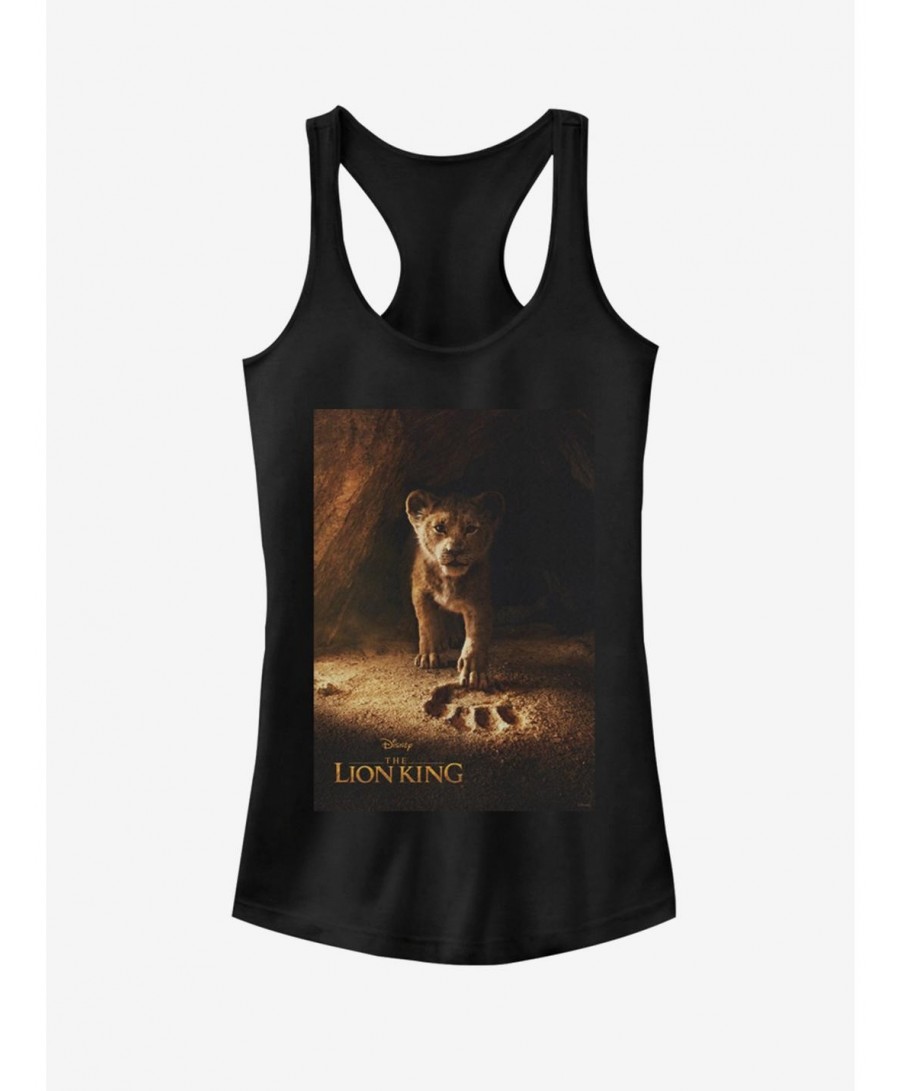 Huge Discount Disney The Lion King 2019 Simba Poster Girls Tank Top $9.36 Tops