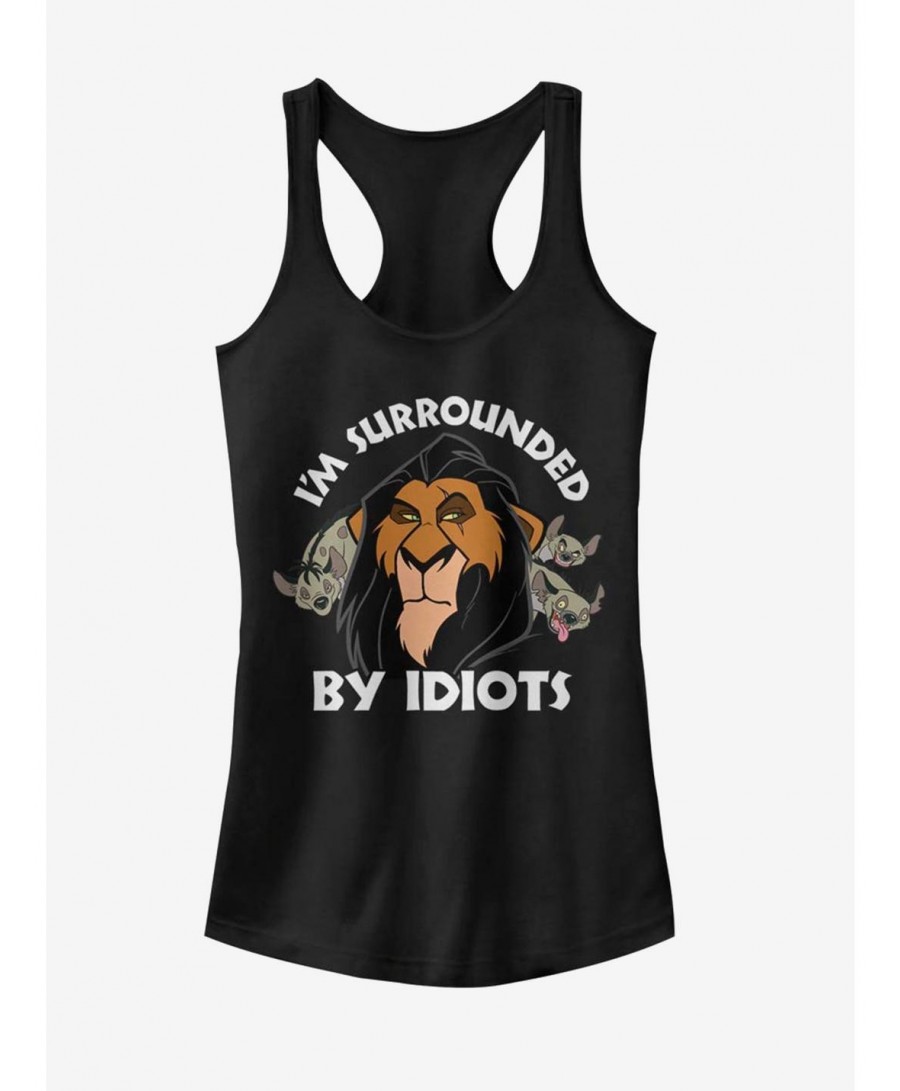 Crazy Deals Disney The Lion King Surly Scar Girls Tank $9.96 Tanks