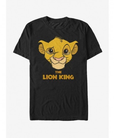 Discount Lion King Simba Logo T-Shirt $6.12 T-Shirts