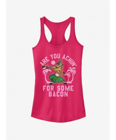 Special Disney The Lion King Bacon Achin Girls Tank $7.57 Tanks