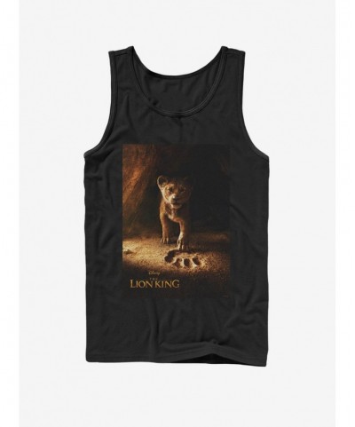 Low Price Disney The Lion King 2019 Simba Poster Tank Top $9.36 Tops