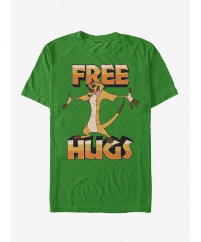 Low Price Disney The Lion King Timon Hugs T-Shirt $5.93 T-Shirts