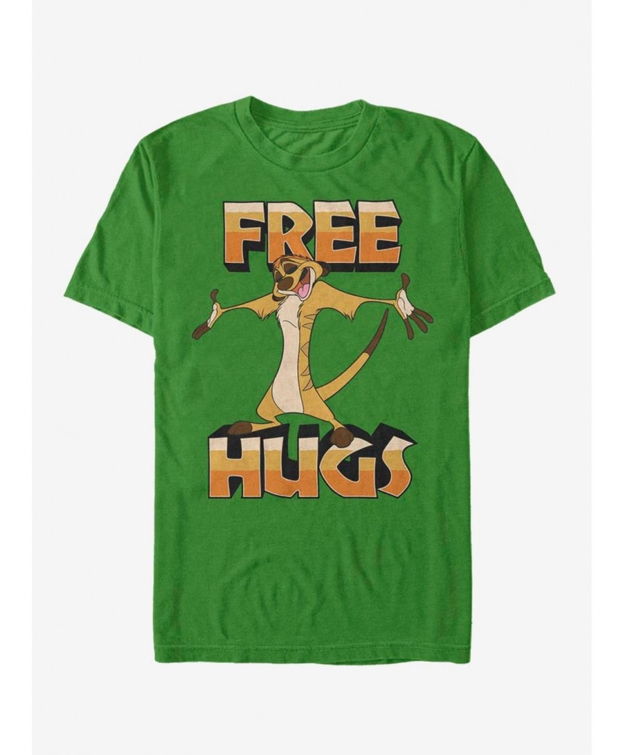 Low Price Disney The Lion King Timon Hugs T-Shirt $5.93 T-Shirts