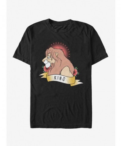 Low Price Disney The Lion King King T-Shirt $8.22 T-Shirts