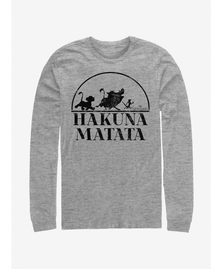 Special Disney The Lion King Hakuna Matata Long-Sleeve T-Shirt $8.16 T-Shirts