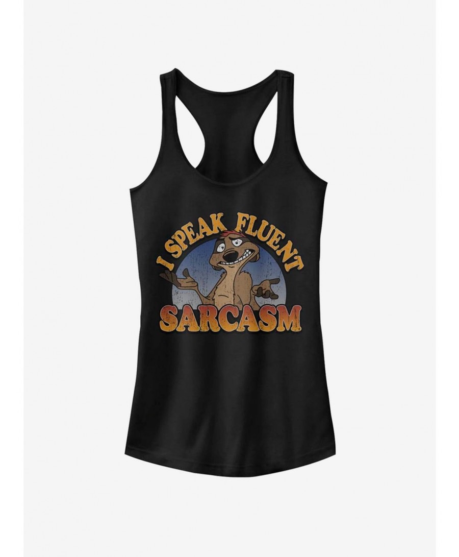 Bestselling Disney The Lion King Sarcasm Girls Tank $6.57 Tanks