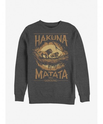 Premium Disney The Lion King 2019 Savanna Poster Sweatshirt $12.99 Sweatshirts