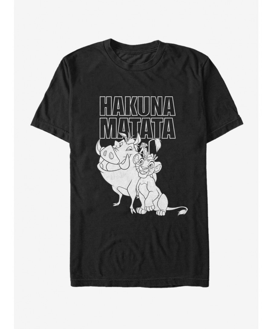 Flash Deal Lion King Hakuna Matata Friends T-Shirt $8.60 T-Shirts