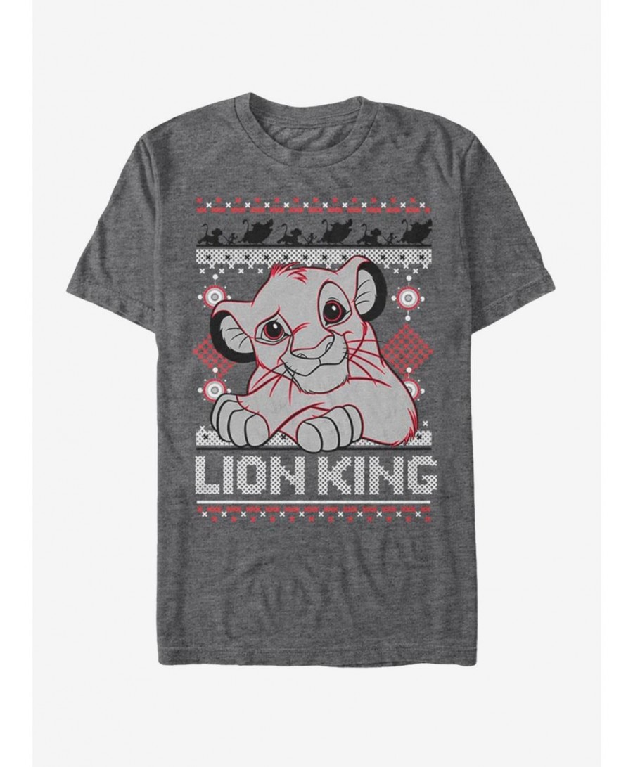 Festival Price Disney The Lion King Simba Holiday T-Shirt $7.27 T-Shirts