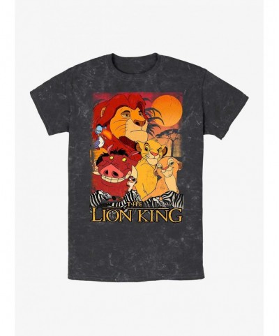 Premium Disney The Lion King Poster Mineral Wash T-Shirt $10.15 T-Shirts