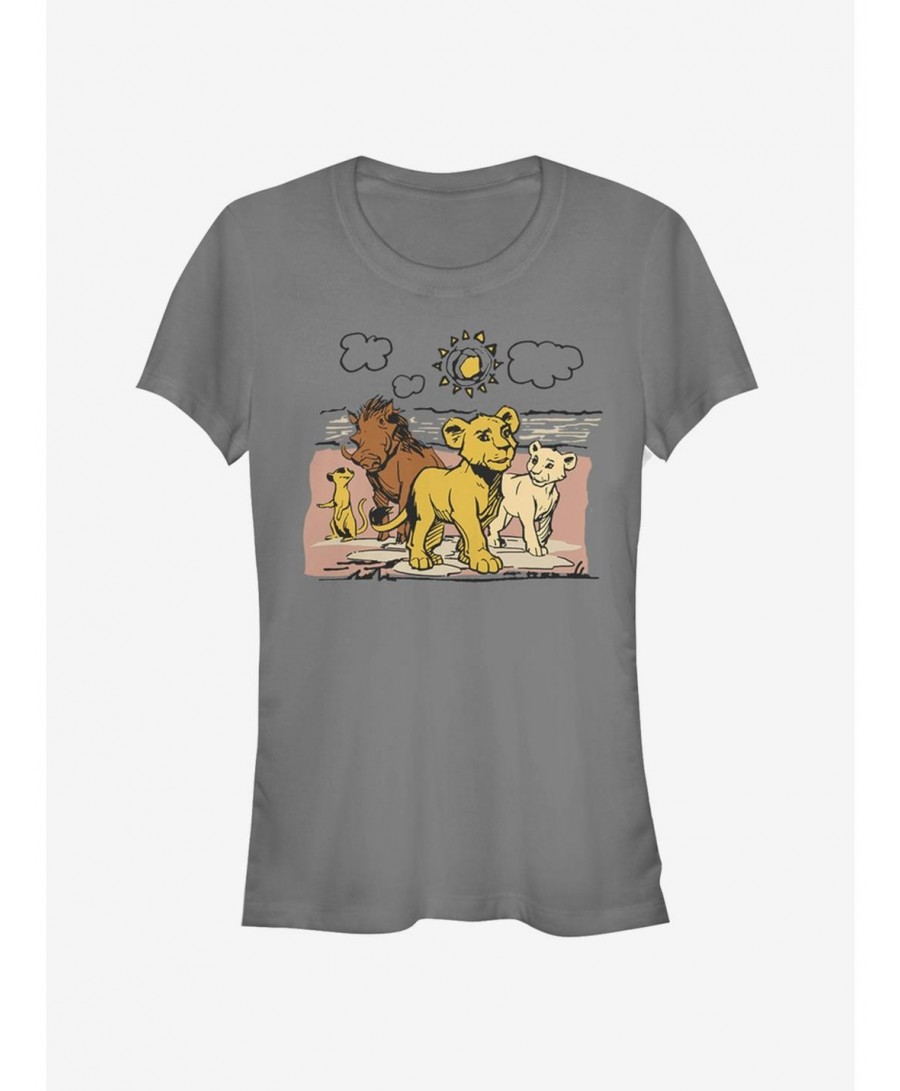 Crazy Deals Disney The Lion King 2019 Hakuna Group Girls T-Shirt $9.36 T-Shirts