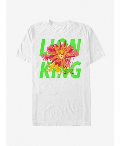 Unique Disney The Lion King Chillin T-Shirt $7.46 T-Shirts