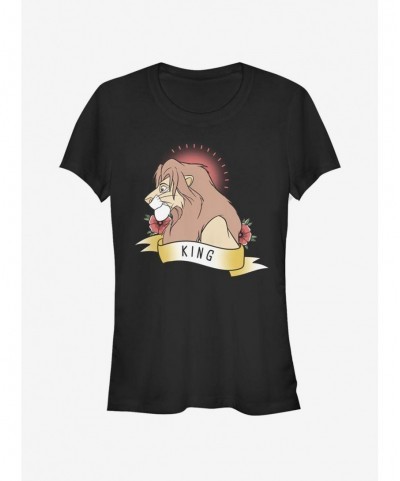 Trendy Disney The Lion King King Girls T-Shirt $7.57 T-Shirts