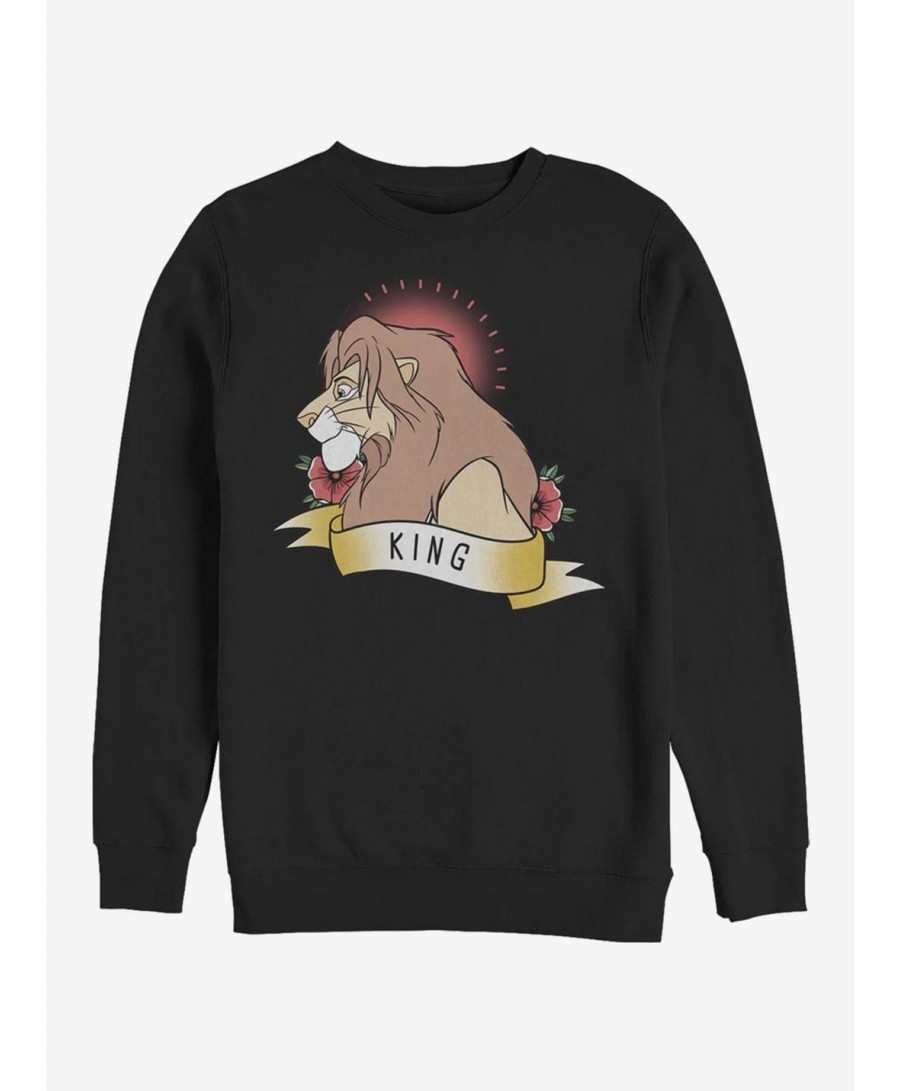 Special Disney The Lion King King Crew Sweatshirt $10.63 Sweatshirts