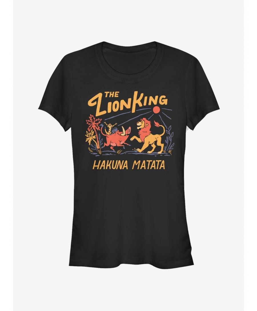 Cheap Sale Disney The Lion King Lion Dance Girls T-Shirt $7.77 T-Shirts