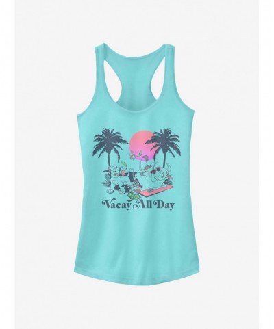 Exclusive Price Disney The Lion King Vacay Girls Tank $8.57 Tanks