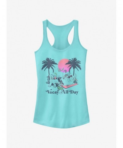 Exclusive Price Disney The Lion King Vacay Girls Tank $8.57 Tanks