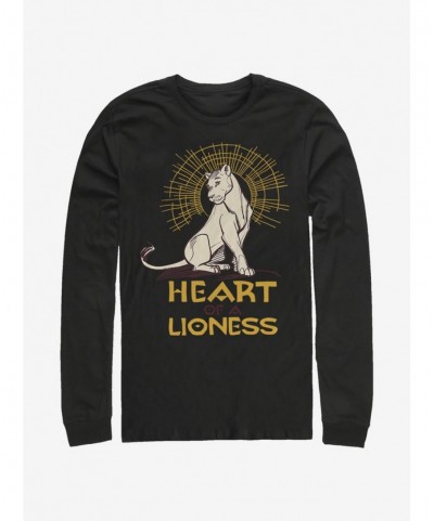 Cheap Sale Disney The Lion King 2019 Lioness Heart Long-Sleeve T-Shirt $10.53 T-Shirts