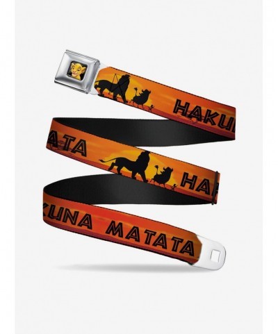 Sale Item Disney Lion King Hakuna Matata Sunset Seatbelt Belt $11.70 Others