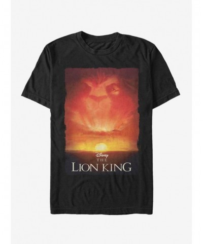 Flash Deal Disney The Lion King Lion King Poster T-Shirt $8.60 T-Shirts